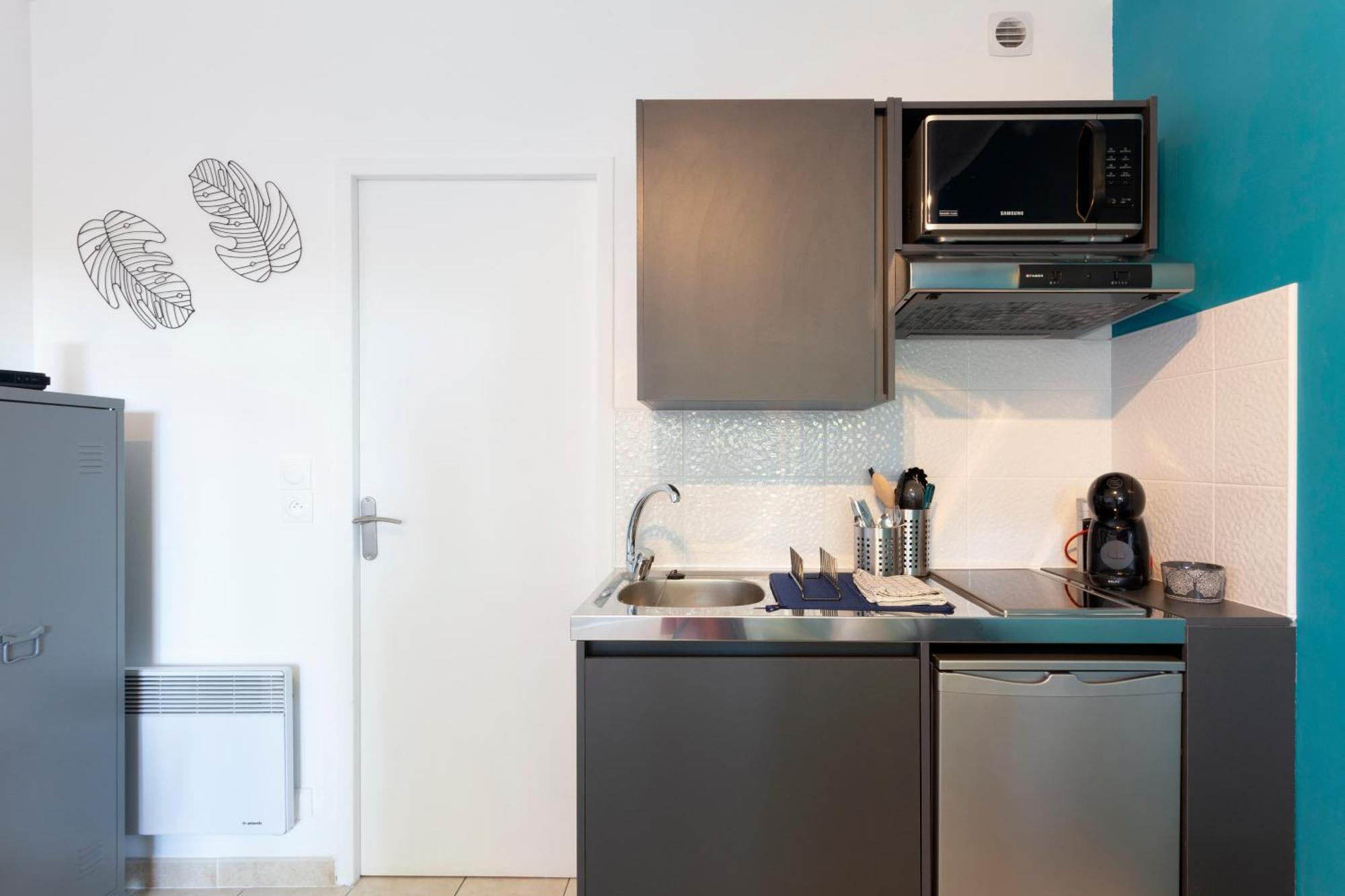 Chez Alexandra - Elegant Studio Avec Parking A Proximite Des Plages 拉格朗德默特 外观 照片